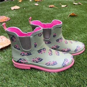 GUC Anthropologie Women Bicycle Rain Boots